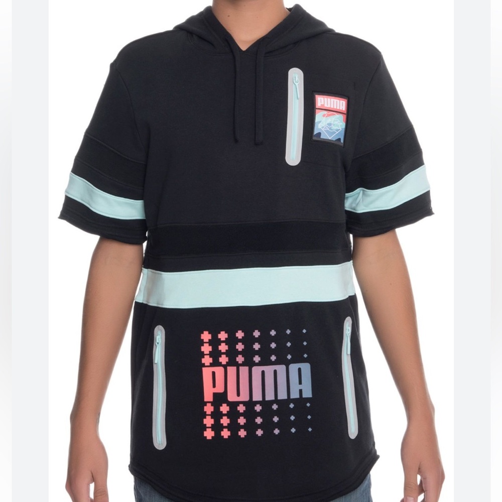 PINK DOLPHIN X PUMA AMPLITUDE SS HOODIE